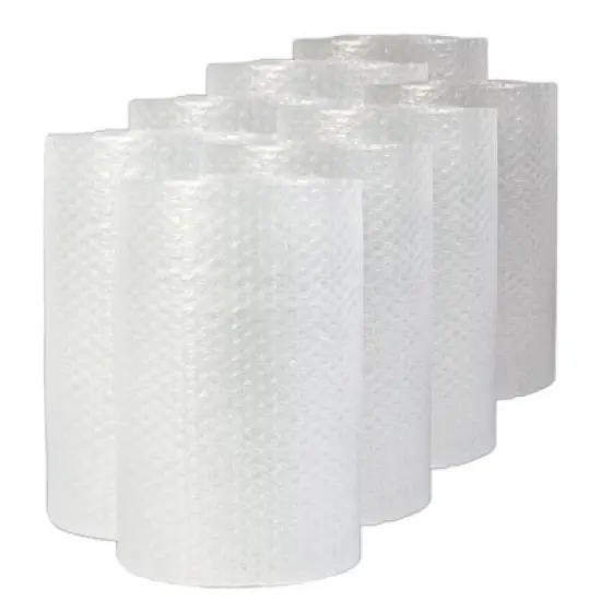 Universal Bubble Packaging, 0.19" Thick, 24" x 50 ft, Perforated Every 24", Clear, 8/Carton image {7}