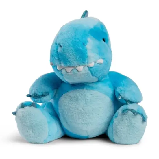 FAO Schwarz Glow Brights Toy Plush LED with Sound Blue Dinosaur 12" Stuffed Animal image {5}