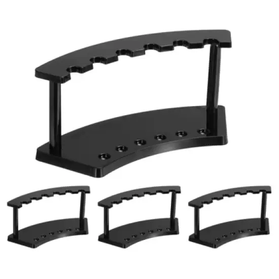 Unique Bargains Acrylic Space-Saving Wide Application Pen Display Stand Rack image {6}