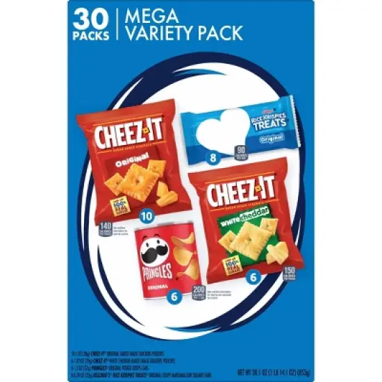 Kellogg's Mega Variety Pack - 30.1oz/30ct image {4}
