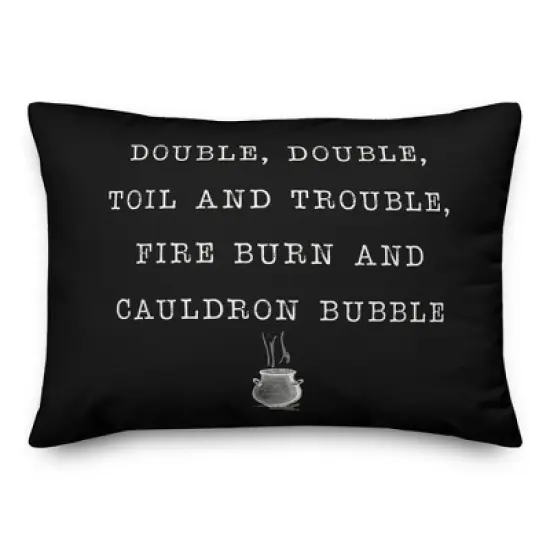 Creative Products Cauldron Bubble 20 x 14 Indoor / Outdoor Pillow image {3}