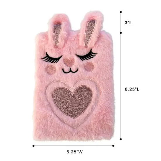 Wrapables Plush Journal, A5 Lined Notebook Diary for Writing and Drawing image {1}