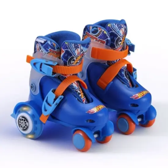 Hot Wheels Kids Trainer Skates - Light Up Wheels, ABEC 5 Bearings, Durable PVC Material image {6}