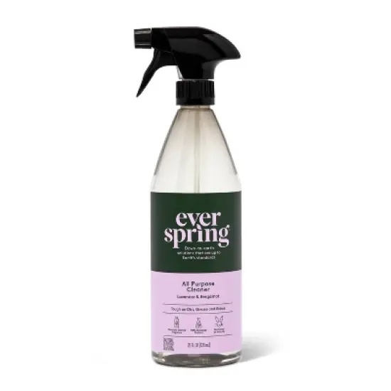 Lavender & Bergamot All Purpose Cleaner - 28 fl oz - Everspring&trade; image {4}