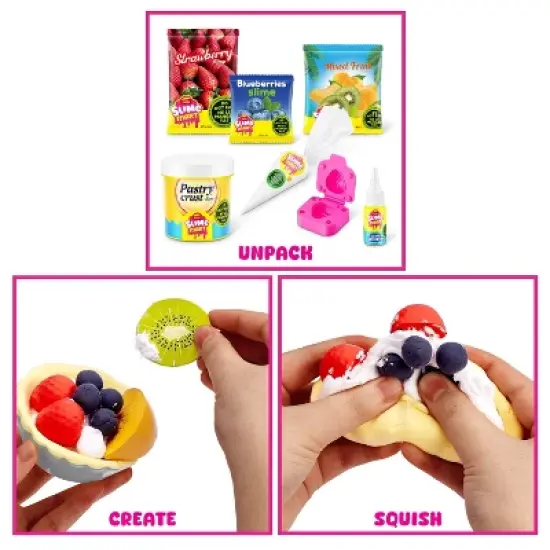 Slime Mart Small Bag Fruit Tart Slimes and Putties: Includes Yellow, Focus on Creativity, 0.77 Net Weight image {6}