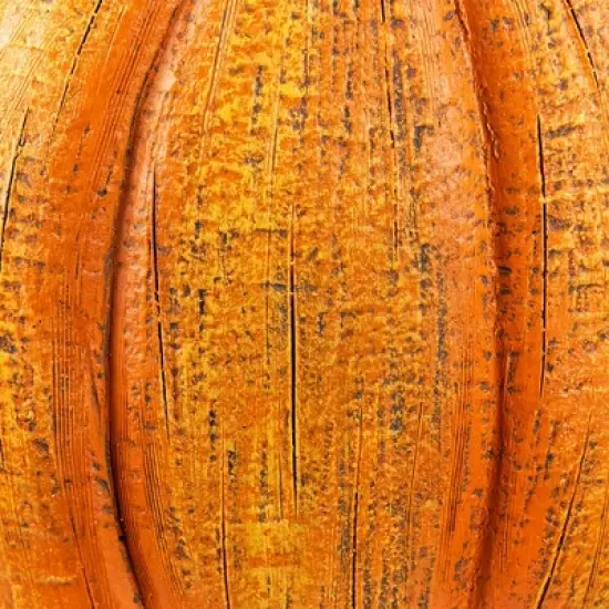 Northlight Witch Stirring Flickering Cauldron Scene Inside Pumpkin Halloween Decoration - 13" - LED Orange Light image {9}