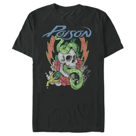 Men's Poison Skull and Snake T-Shirt image {4}