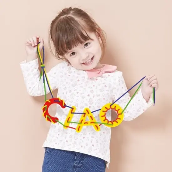 Quercetti Lacing ABC + 123 image {3}