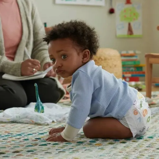 Babyganics Disposable Diapers Box - Size 4 - 60ct image {4}