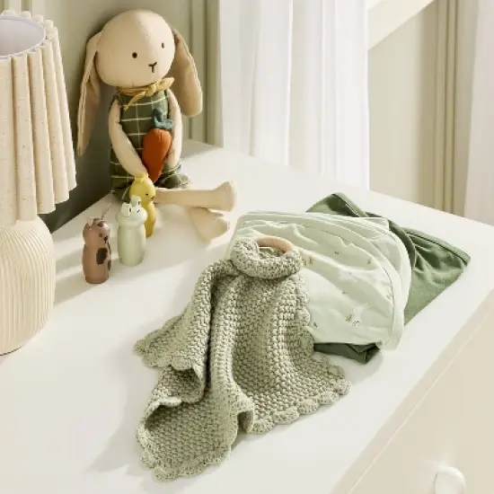 Printed Baby Swaddle Blankets 2pk - Hearth & Hand&trade; with Magnolia image {1}