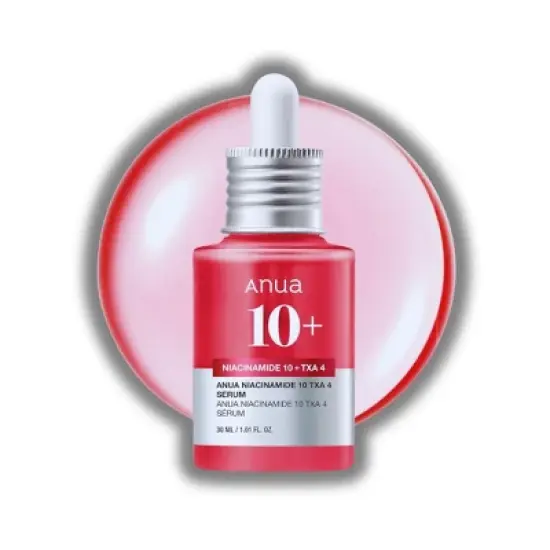 Anua Niacinamide 10 + TXA 4 Serum  | Facial Serum for Glass Skin, Clarifying, Radiant Complexion with Natural Color (1.01 oz) image {4}
