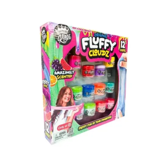 Compound Kings Fluffy Cloudz Box Set - 12pk: Creative Thinking Slimes, 1.6 Net Weight, 12 Pieces image {4}