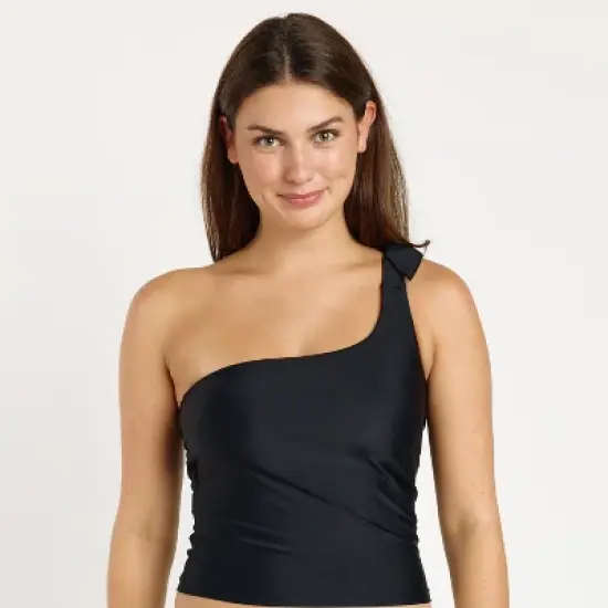 Calypsa Womens Layla Crop Swim Top image {1}