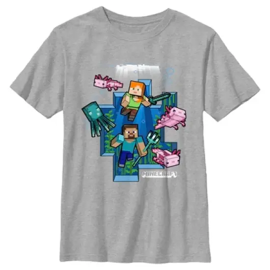 Boy's Minecraft Under the Sea T-Shirt image {4}