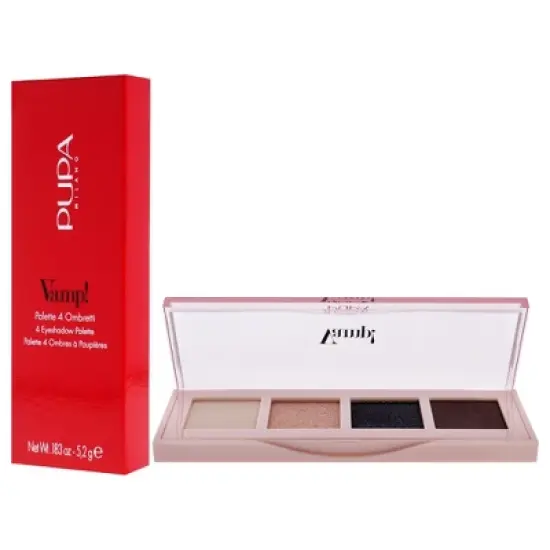 Vamp! 4 Eyeshadow Palette - 006 Deep Nude by Pupa Milano for Women - 0.183 oz Eye Shadow image {3}