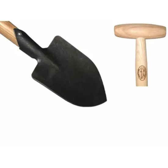 DeWit Junior Pointed Spade with T-Handle &ndash; Lightweight, Durable Gardening Tool image {3}