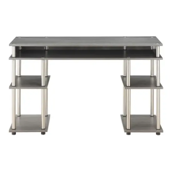 Designs2Go No Tools Student Desk with Shelves - Breighton Home image {9}