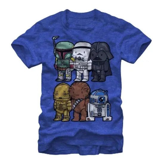 Men's Star Wars Cartoon Characters T-Shirt image {3}