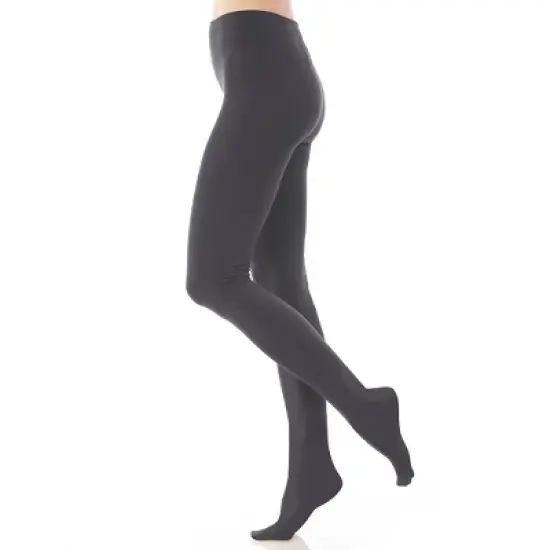 Nicole Miller Super Comfy Fleece Lined Footed Active Leggings  - Great for Going Out Or Going Nowhere image {5}