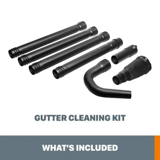 Worx WA4092 Universal Gutter Cleaning Kit for Leaf Blowers image {5}