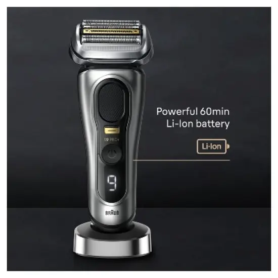 Braun Series 9-9517s Rechargeable Wet & Dry Electric Shaver image {3}