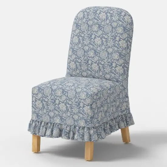 Replacement Ruffled Slipcover Only for Rounded Back Dining Chair - Threshold&trade; image {22}