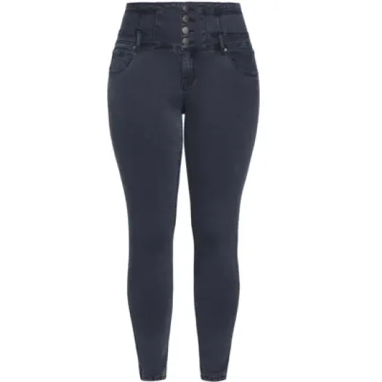 Women's Plus Size Harley Simply Jean - midnight | CITY CHIC image {2}