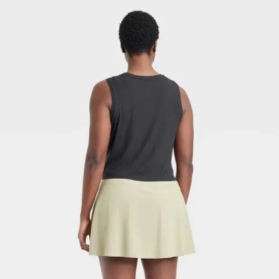 Women's Twist-Front Cropped Tank Top - All in Motion&trade; image {3}