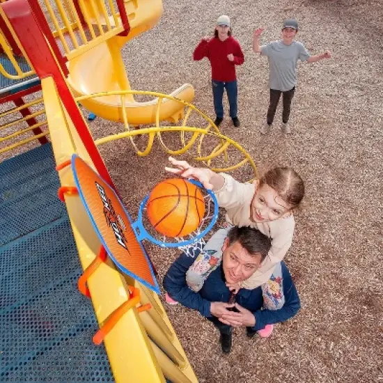 Bolaball Mini Basketball Hoop Set - Pro Mini Basketball Hoop for Door & Wall with Complete Basketball Accessories image {2}