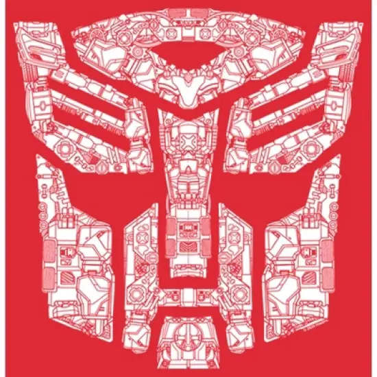 Men's Transformers Autobot Parts Logo T-Shirt image {1}