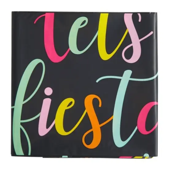 Sparkle and Bash 3 Pack Let&rsquo;s Fiesta Table Cover for Cinco de Mayo, Mexican Theme Party Decorations, 54x108 in image {4}