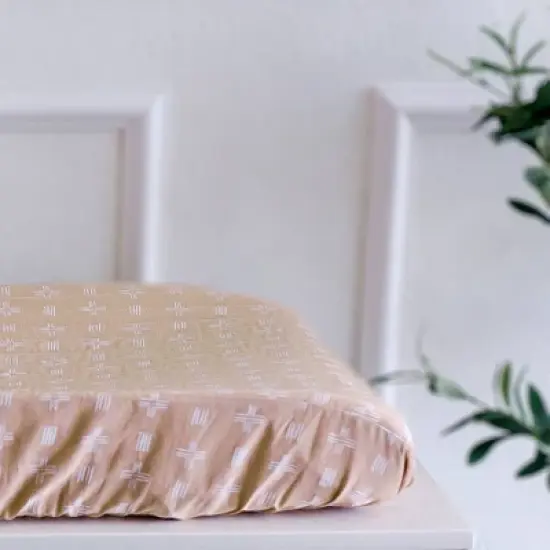 Crane Baby Cotton Quilted Changing Pad Cover image {3}