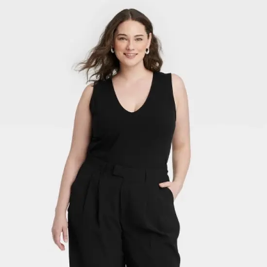 Women's V-Neck Bodysuit - A New Day&trade; image {4}