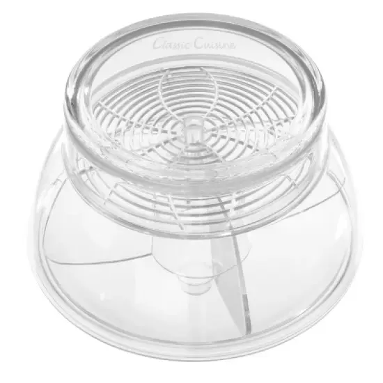 Hastings Home Large Cold Serving Bowl With Ice Compartment and Lid image {6}