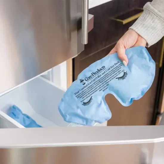 Migraine Eye Mask Hot or Cold Therapy Pack image {4}