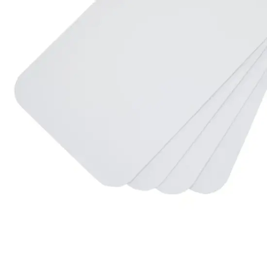 Juvale 50 Pack Disposable Aluminum Loaf Pans with Lids, 22oz Tins for Baking, Heating, Storing, 8.5 x 2.5 x 4.5 In image {3}