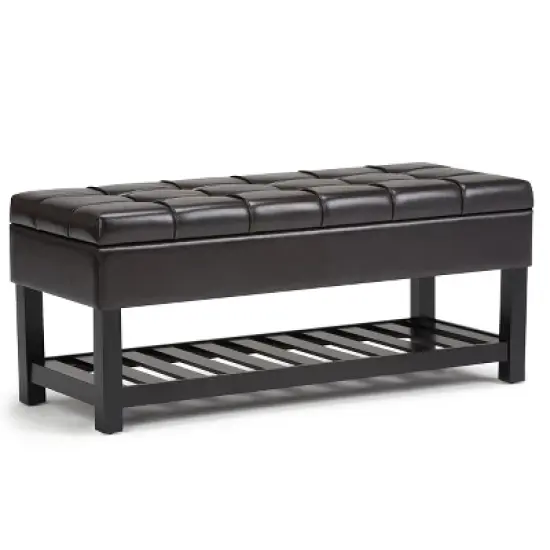 44" Wyatt Storage Ottoman Bench - WyndenHall image {10}