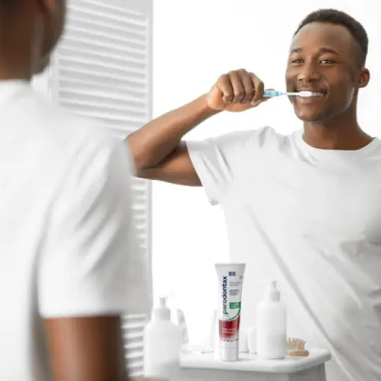 Parodontax Clean Mint Daily Fluoride Anticavity and Antigingivitis Toothpaste - 3.4oz/3pk image {3}