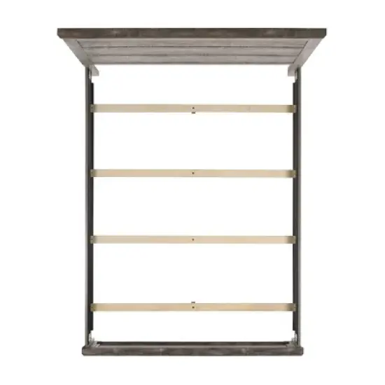 5pc Full Adam Panel Bedroom Set Gray - Picket House Furnishings image {6}