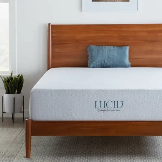 Lucid Comfort Collection 12" Gel Memory Foam Mattress image {12}