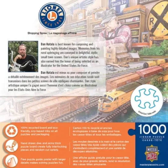 MasterPieces Inc Lionel Trains Shopping Spree 1000 Piece Jigsaw Puzzle image {1}