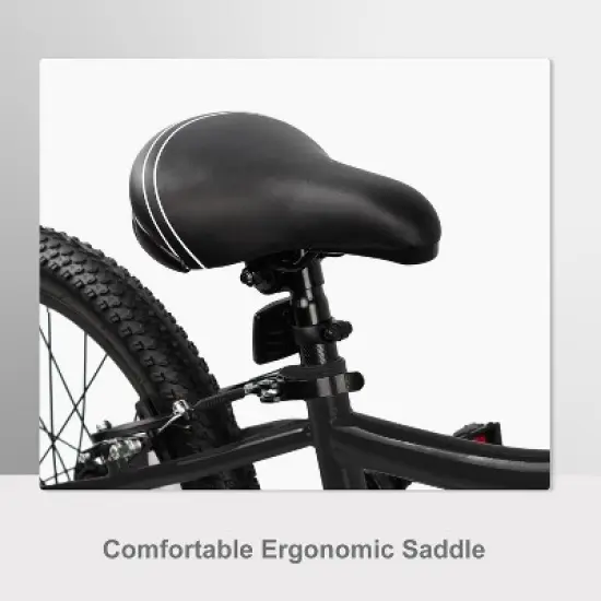 Itopfox Retro Style Kids Bike for Boys & Girls, High Carbon Steel Bicycle with Adjustable Handlebars & Seat Dual V-Brakes, Kickstand, Multiple Colors image {3}