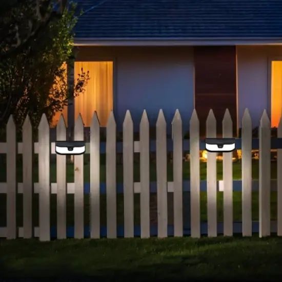 Westinghouse 1200 Lumen Solar LED Motion Activated Color Changing Wall Lights with Remote &ndash; 2-Pack image {5}