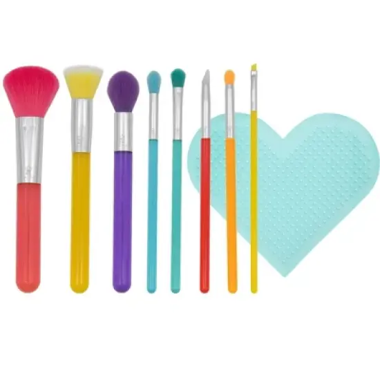 MODA Brush Jelly Gumdrop Dream Full Face Makeup Brush Gift Set- 9pc image {5}