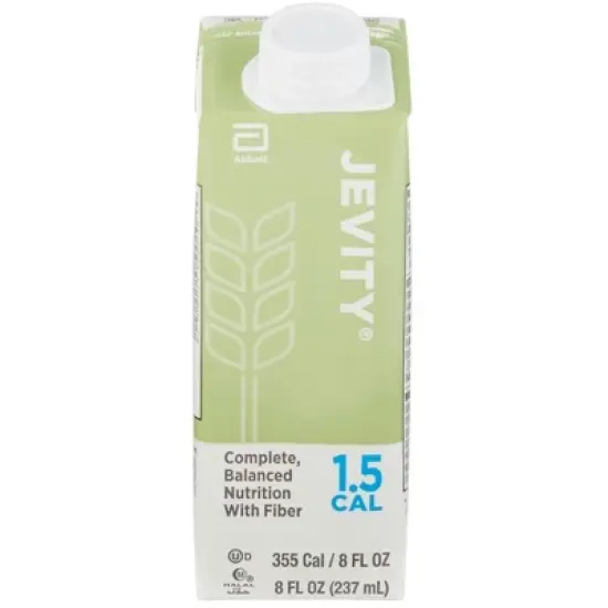 Jevity 1.5 Cal High Protein Nutrition Drink with Fiber, Unflavored, 8 oz, Case of 24 image {3}