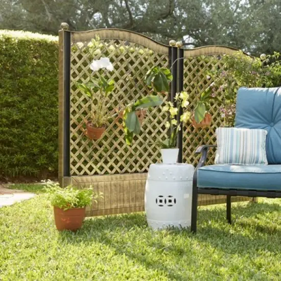 BrylaneHome Trellis Outdoor Backyard Garden Collection image {3}