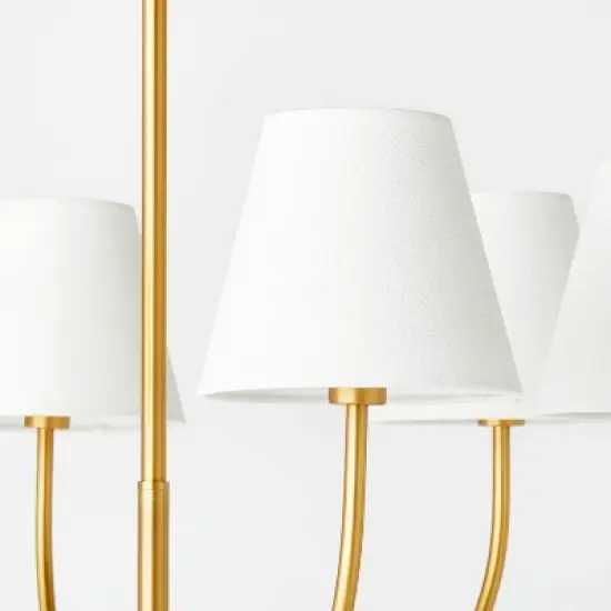 6-Light Ceiling Chandelier Brass - Threshold&trade; designed with Studio McGee image {3}