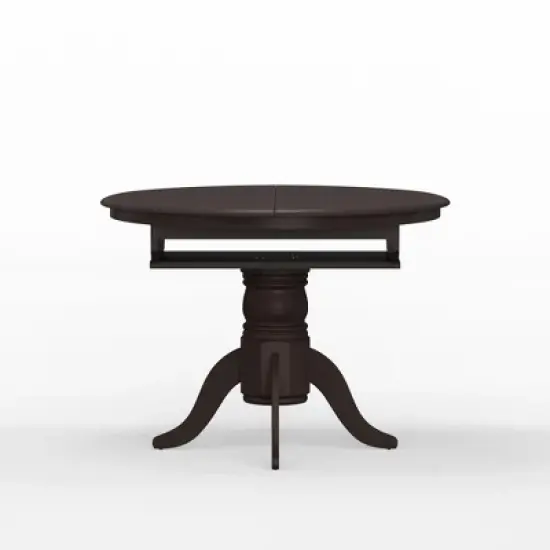 Glenwillow Home Oval Butterfly Leaf Dining Table + Cross Back Dining Chairs Dining Set image {5}