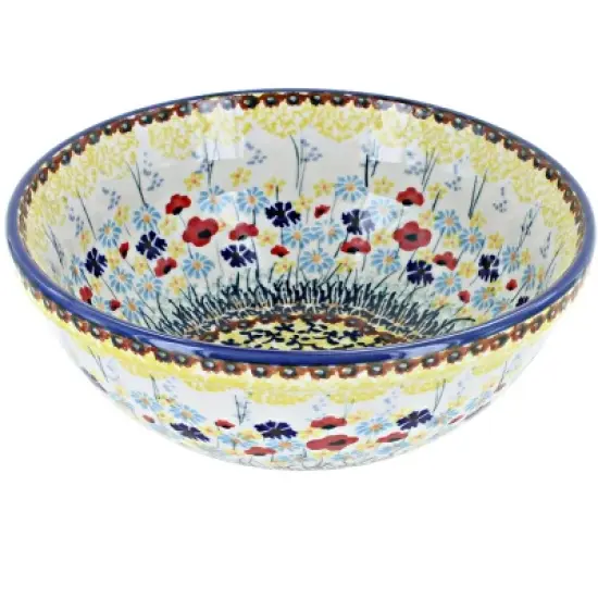 Blue Rose Polish Pottery Manufaktura Cereal Bowl image {13}