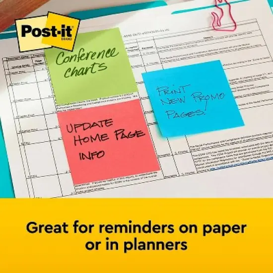 Post-it Pop-up Notes 3x 3 Cape Town Collection 100 Sheets R33018CTCP image {3}